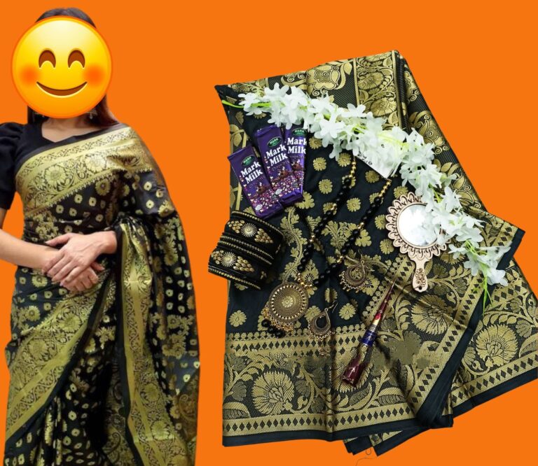 jamdani saree combo packag